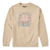 Adult Unisex Here Comes The Sun Hippie Every Wear Crew Sweatshirt