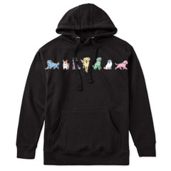 Adult Unisex Inkbrush Pups Every Wear Hoodie Sweatshirt