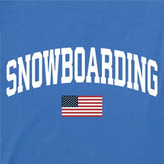 Kids Snowboarding Arch Short Sleeve Crusher Tee