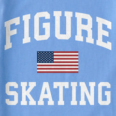 Kids Figure Skating Arch Short Sleeve Crusher Tee