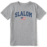 Kids Slalom Arch Short Sleeve Crusher Tee