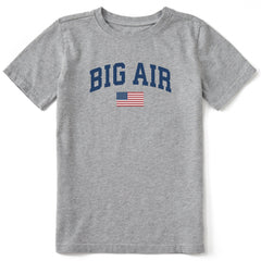 Kids Big Air Arch Short Sleeve Crusher Tee