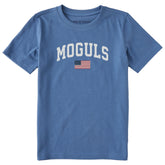 Kids Moguls Arch Short Sleeve Crusher Tee
