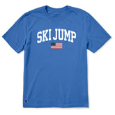 Men's Ski Jump Arch Short Sleeve Crusher Tee