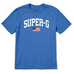 Men's Super G Arch Short Sleeve Crusher Tee
