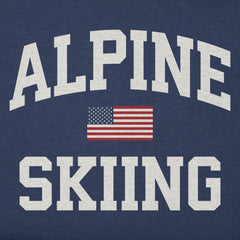 Men's Alpine Skiing Arch Short Sleeve Crusher Tee