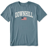 Men's Downhill Arch Short Sleeve Crusher Tee