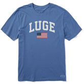 Men's Luge Arch Short Sleeve Crusher Tee