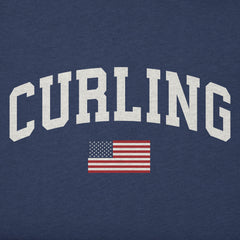 Women's Curling Arch Short Sleeve Crusher Tee