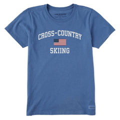 Women's Cross-Country Arch Short Sleeve Crusher Tee