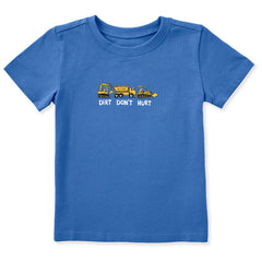Toddler Dirt Dont Hurt Short Sleeve Crusher Tee