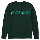 Women's Garden of Clover Long Sleeve Crusher Tee
