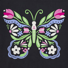 Women's Floral be the Butterfly Crusher-LITE Shrunken Tee