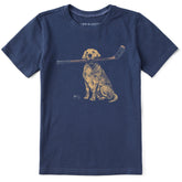 Kids Golden Hockey Short Sleeve Crusher Tee