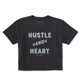 Women's Hustle and Heart Short Sleeve Crusher Boxy Tee