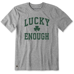 Men's Lucky Enough Arch Short Sleeve Crusher Tee