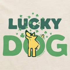 Men's Lucky Dog Rocket Short Sleeve Crusher Tee