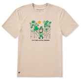 Men's It's the Little Things Leprechaun Short Sleeve Crusher Tee