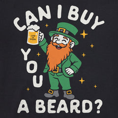 Women's Can I Buy You a Beard Short Sleeve Crusher Tee