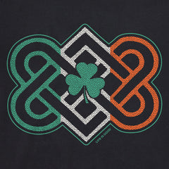 Women's Intricate Shamrock Flag Short Sleeve Crusher Tee