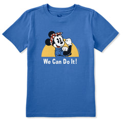 Kids We Can Do It Mini Short Sleeve Crusher Tee