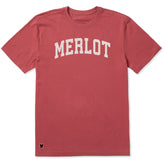 Men's Merlot Arch Short Sleeve Crusher Tee