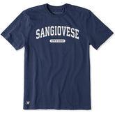 Men's Sangiovese Arch Short Sleeve Crusher Tee