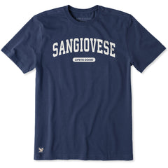 Men's Sangiovese Arch Short Sleeve Crusher Tee