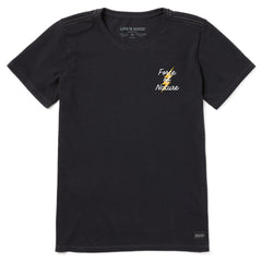 Women's Force of Nature Script Short Sleeve Crusher Tee
