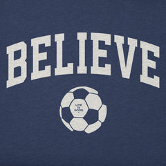 Kids Believe Soccer Arch Short Sleeve Crusher Tee