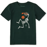 Kids Skeleton Slam Short Sleeve Crusher Tee