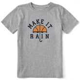 Kids Make it Rain Short Sleeve Crusher Tee