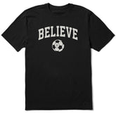 Men's Believe Soccer Arch Short Sleeve Crusher Tee