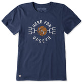 Women's Here for the Upsets Short Sleeve Crusher Tee