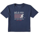 Women's Another Miracle Hockey Short Sleeve Crusher Boxy Tee