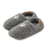 Kids Dog Paw Berber A-Line Slipper