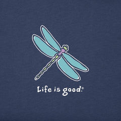 Women's Classic Dragonfly Short Sleeve Crusher Tee