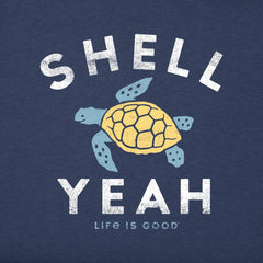 Men's Shell Yeah Short Sleeve Crusher Tee