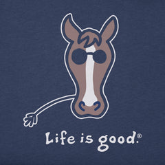 Women's Horse Short Sleeve Crusher Tee
