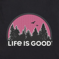 Women's Funky Outdoor Pattern Short Sleeve Crusher Tee