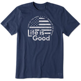Men's Land of the Free LIG Short Sleeve Crusher Tee