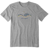 Men's Off-road Beach Short Sleeve Crusher Tee