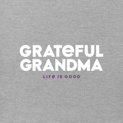Women's Grateful Grandma Short Sleeve Crusher Tee