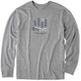 Men's Moonlight Woods Long Sleeve Crusher Tee