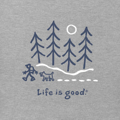 Men's Moonlight Woods Long Sleeve Crusher Tee