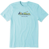 Men's Lake My Day Short Sleeve Crusher Tee