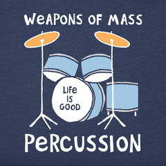 Men's Weapons of Mass Percussion Short Sleeve Crusher Tee