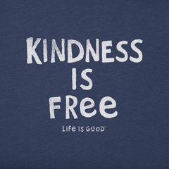 Men's Kindness is Free Short Sleeve Crusher Tee