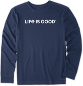 Men's LIG Tonal Horizontal Long Sleeve Crusher Tee