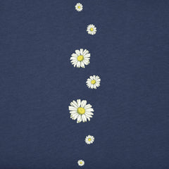 Women's Detailed Wildflowers Long Sleeve Crusher Tee